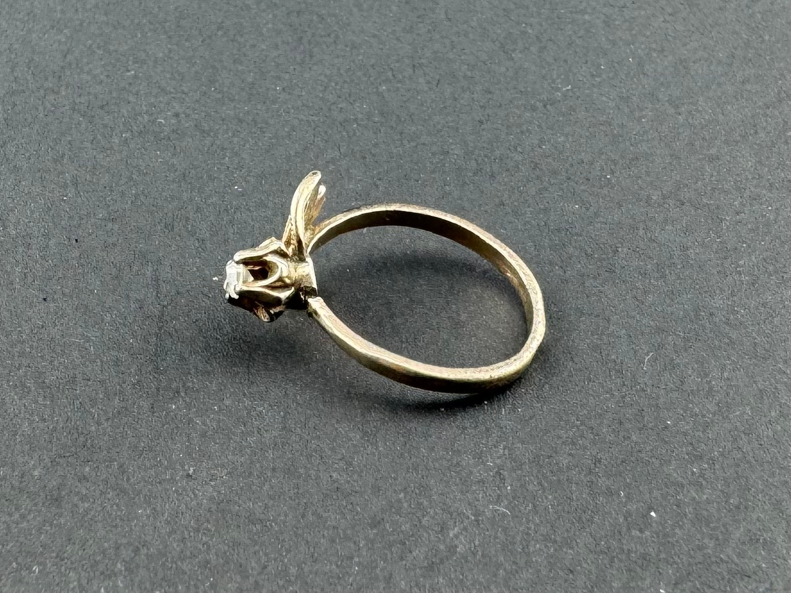 Bague Vintage En Argent Massif 925 - Taille 54 - Style Chevalière URSS - Occasion Unique