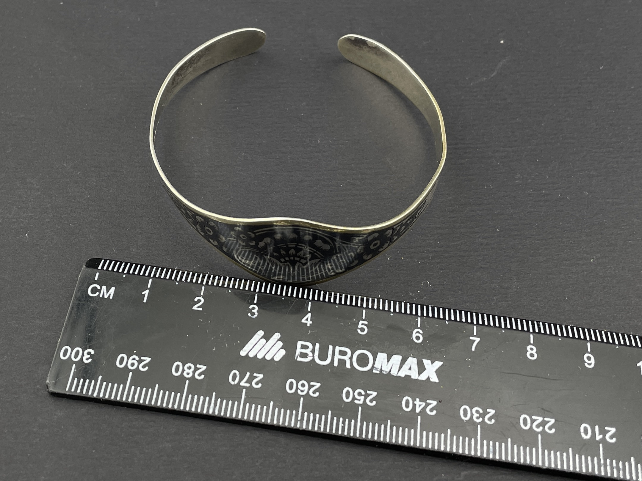 Vintage USSR Silver 875 Bracelet - Etsy