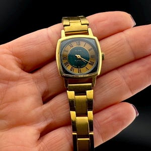 Vintage USSR Wrist Watch Slava. Women Mechanical Watch