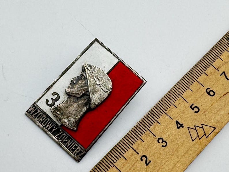 Vintage Polish Pin. the Polish Distinction 