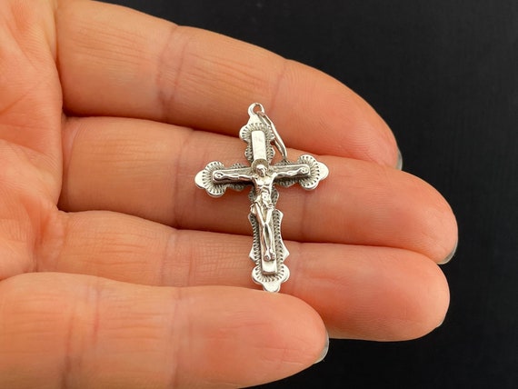Vintage Silver 925 Cross - Etsy