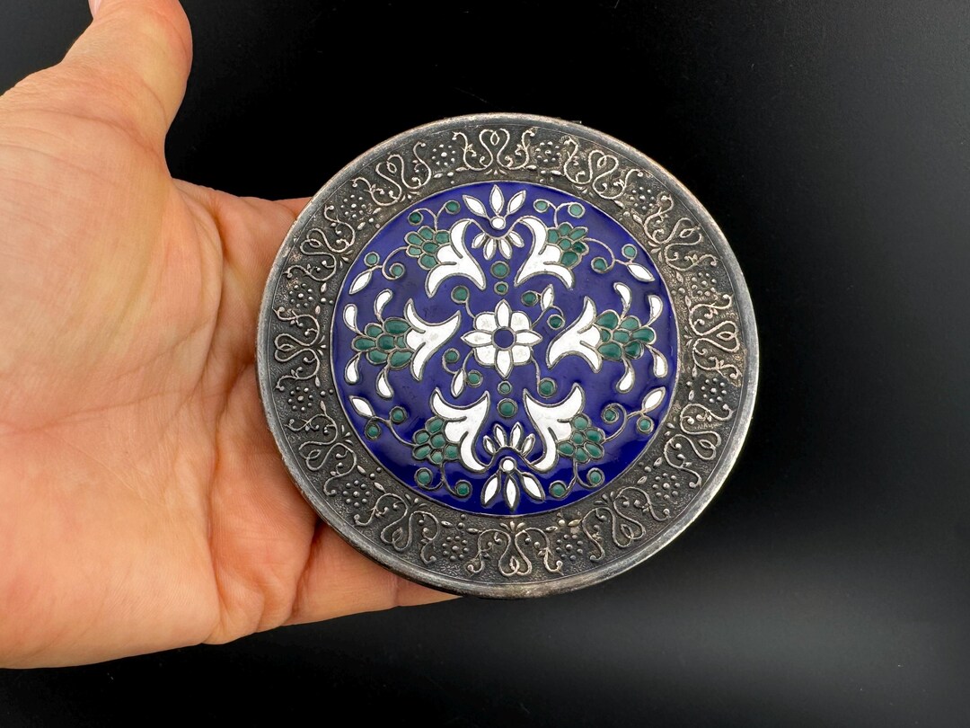 Uslss Powder Box Vintage USSR Powder Box Enamel - Etsy