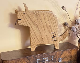 木製のキツツキの置物、手作り - Etsy 日本