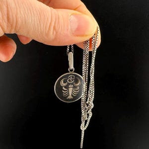 Vintage USSR Silver 875 Pendant And Сhain