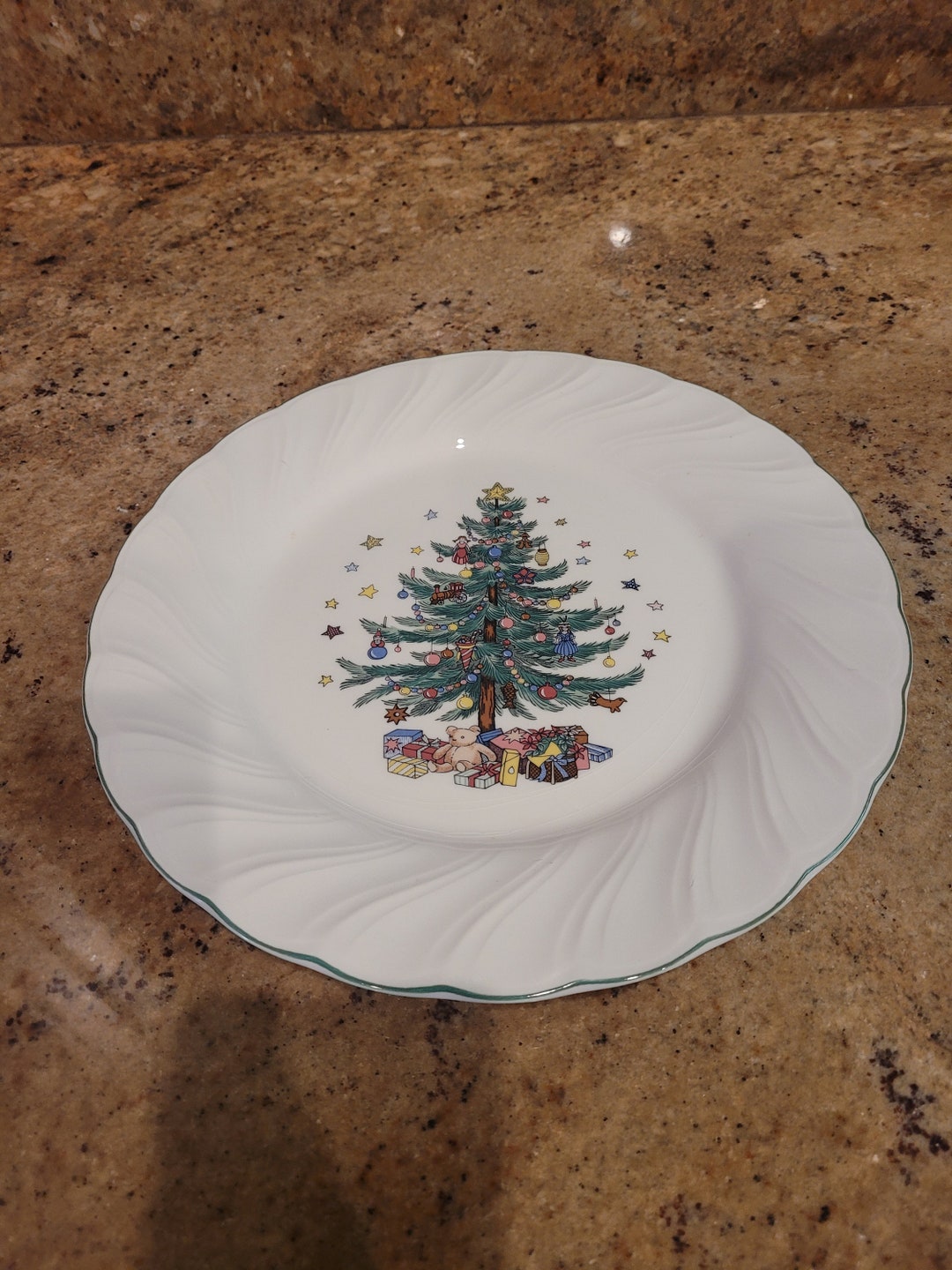 Nikko Japan Vintage Christmas Dinner Plates With Christmas Etsy
