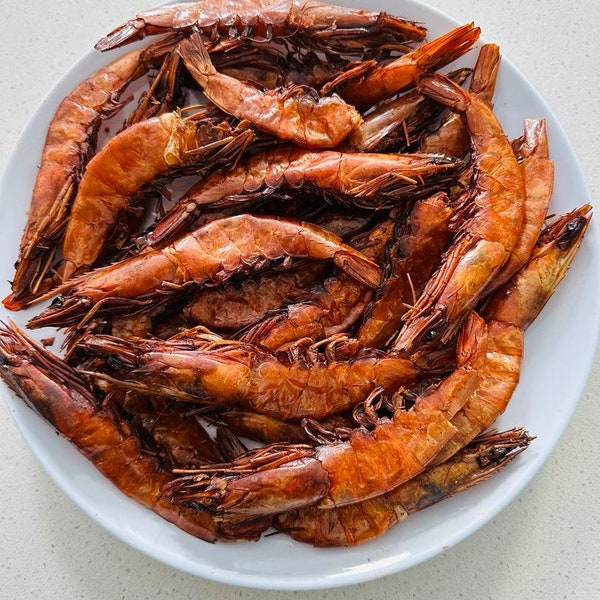 Jumbo Size Smoked Prawns, Smoked Seafood Delights, Home Cooking Essentials, Prawn Lovers' Choice, Flavorful Prawn Bites, Culinary Elegance