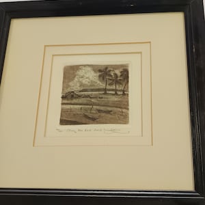 Pair of Framed Etchings