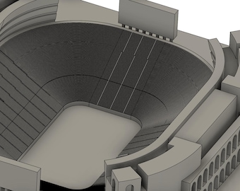 Michigan Football Stadium 3D Model STL file