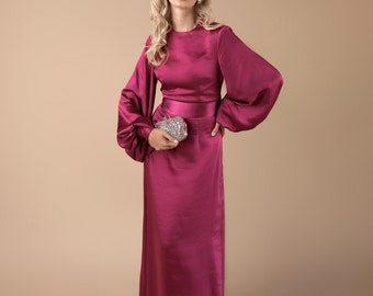 green emerald velvet dress Tarde Islamic Evening Dress Black / 38 main image 0