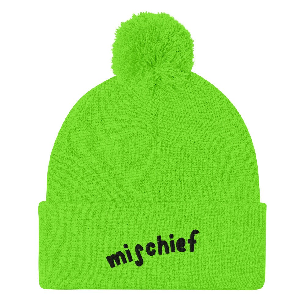 Mischief Pom-Pom Beanie