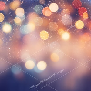 Fondo bokeh de Navidad digital, fondo bokeh de Navidad, retrato de estudio, agregar niños y mascotas, letras cromadas, alfabeto cromado digital, letra roja