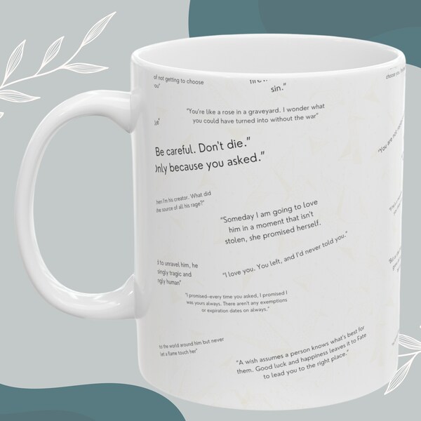 Manacled Quotes Mug