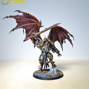 Figurine Warhammer - Prince Démon Chaos Daemons - Bien Peint - Occasion