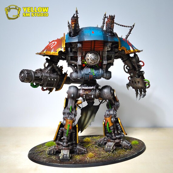 Chaos Knight Desecrator, Chaos Knights, Warhammer 40000, Pro