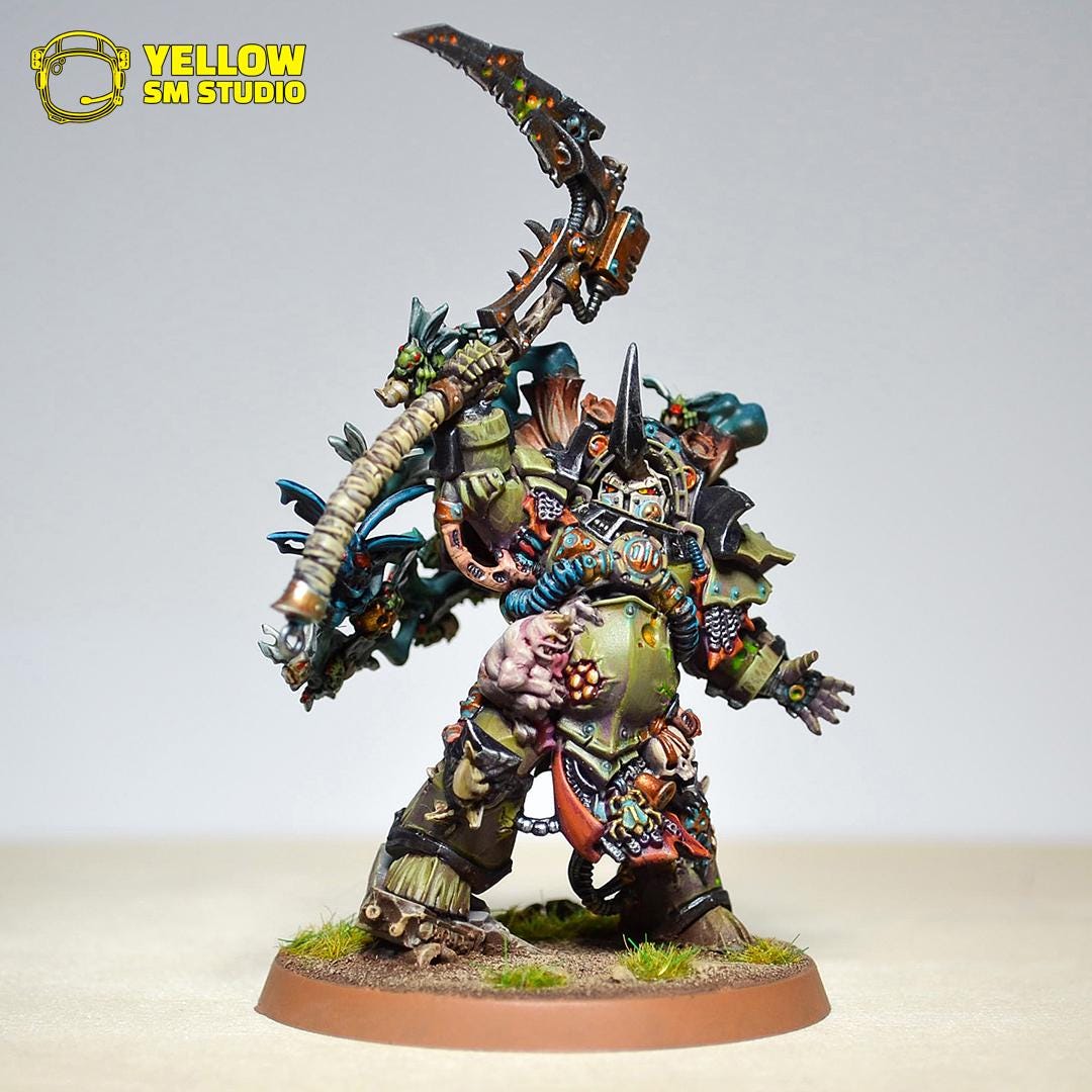 Death Guard Army, Armies of Chaos, Warhammer 40000, Full Army - Etsy