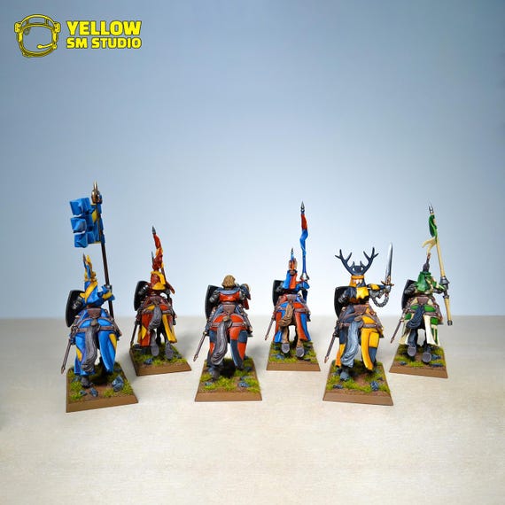 6 Knights of the Realm, Kingdom of Bretonnia, Warhammer Old World