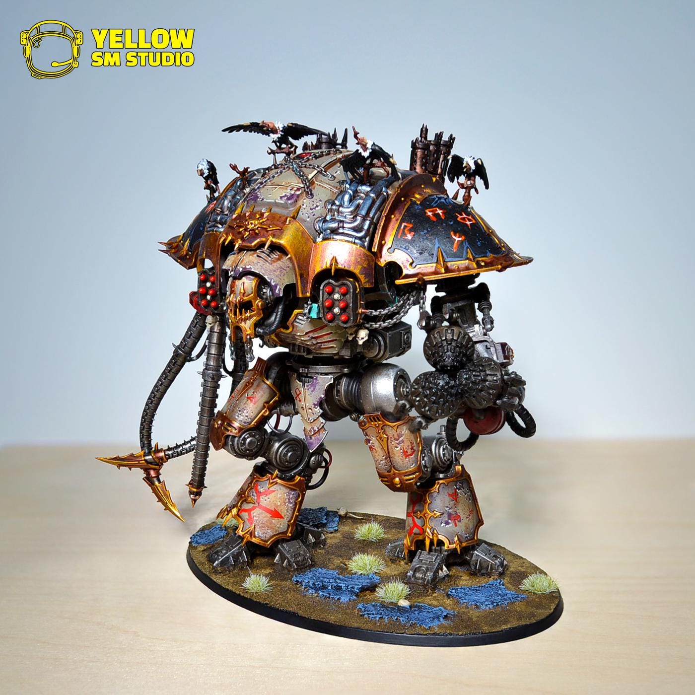 Knight Ruinator, Chaos Knights, Armies of Chaos, Warhammer 40000