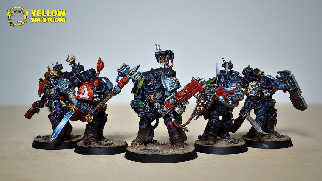 Kill Team: Deathwatch, Imperium Warhammer 40000, Pro Painted - Etsy