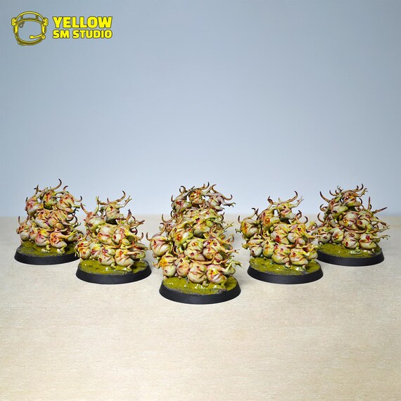 Warhammer 40K AOS Chaos Daemons 20 Plaguebearers Regiment BNIB OOP