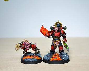 Vertus Praetors Set of 3 Miniature Figurine, Adeptus