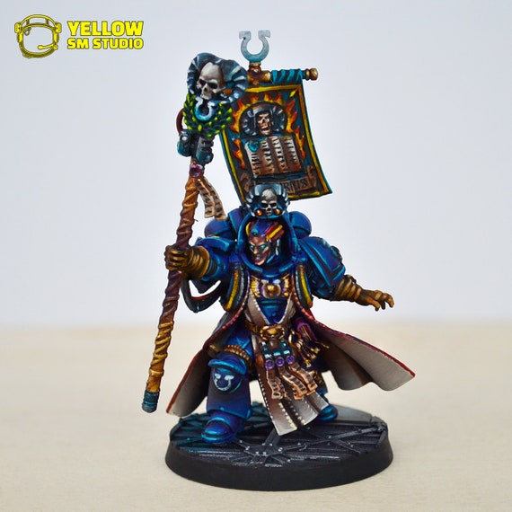 Siege Studios - Completed Inceptors From A Classic Schemed Ultramarine Space Marine Army Phase B