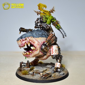 Mozrog Skragbad & Big Chompa Orks Beastboss Warhammer 40k Games
