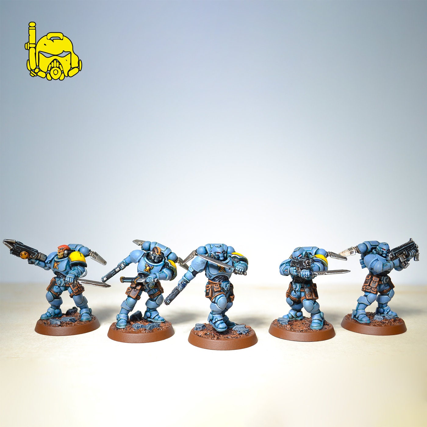 Space Wolves 5, Warhammer Figure, Painted Miniatures, Warhammer 40000 ...