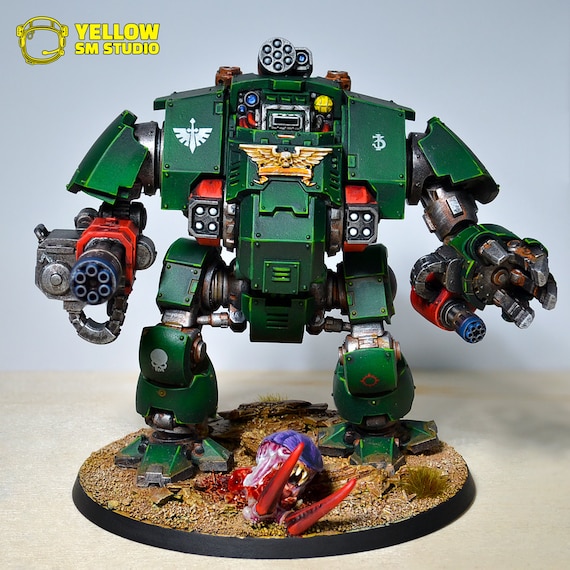 Redemptor Dreadnought, Warhammer Figure, Space Marines