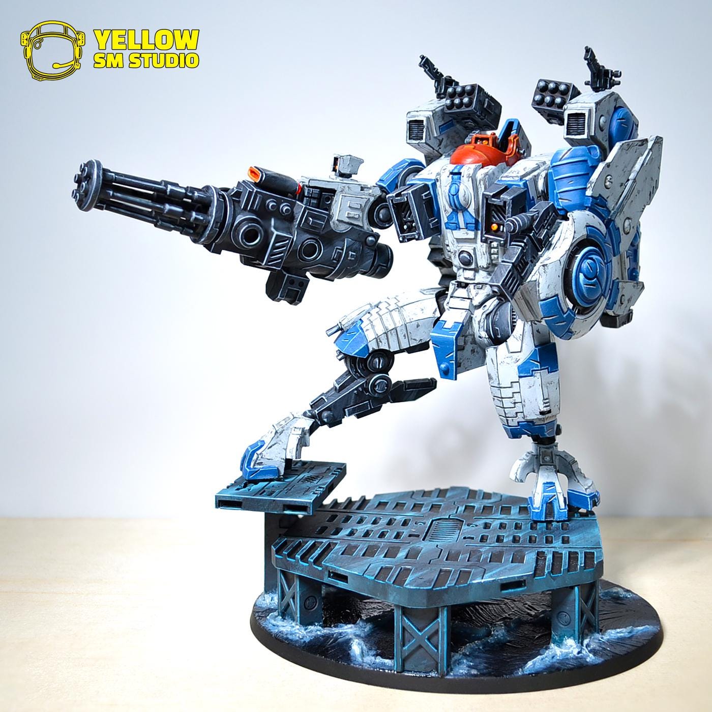 Commander Farsight painted Warhammer 40k Enclaves T'au Empire XV-86 Supernova Commander Farsight painted Warhammer 40k Enclaves T'au Empire XV-86 Supernova