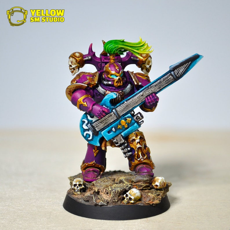 Bespoke Noise Marines 5 Models Chaos Space Marines Warhammer 40000 Bespoke Noise Marines 5 Models Chaos Space Marines Warhammer 40000