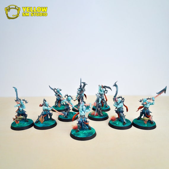 Namarti Thralls 10, Idoneth Deepkin, Warhammer Age of Sigmar, Pro
