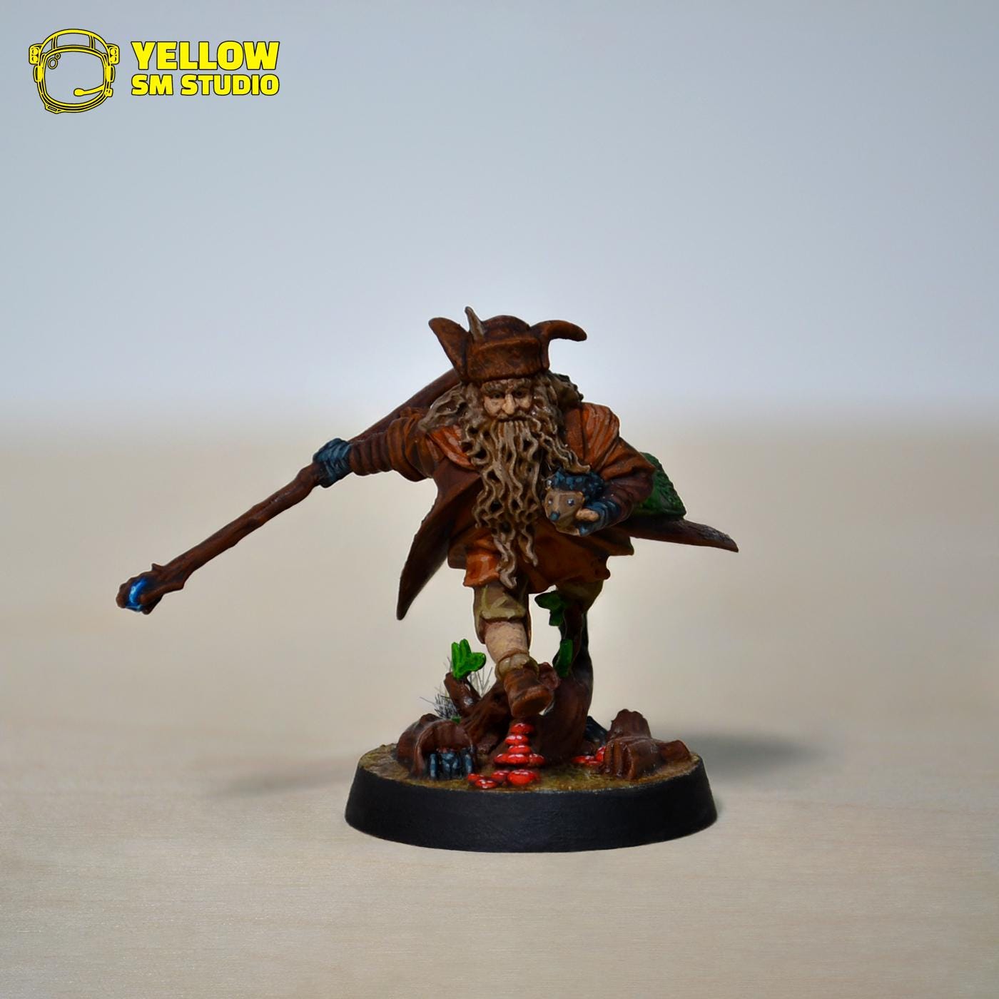 mtg copy double faced card Radagast the Brown [The Lord of the Rings: Tales of Middle-Earth]