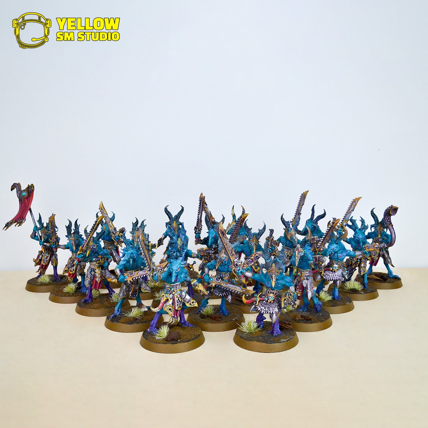 ウォーハンマー Tzaangors 40K 40k Warhammer Tzaangors with Upgrades Thousand Sons Warp