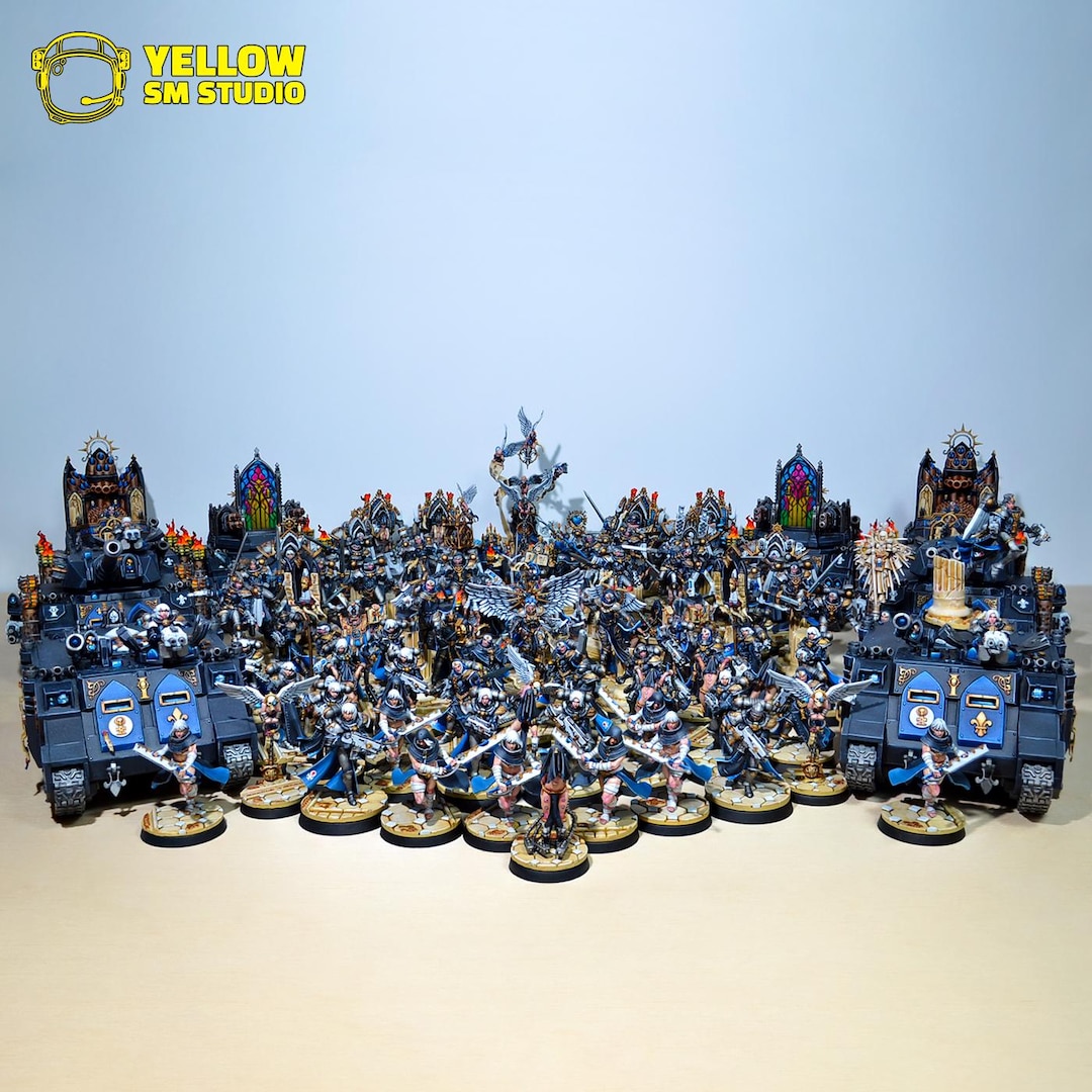 Adepta Sororitas Army, Imperium, Warhammer 40k Army Commission