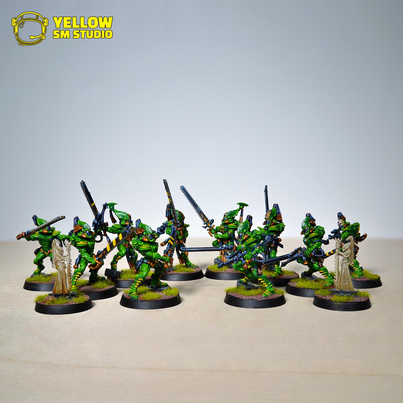 Khaine Snakes Bow x10 ウォーハンマー Warhammer Kill Team: Blades of Khaine, Aeldari, Xenos Armies, Warhammer
