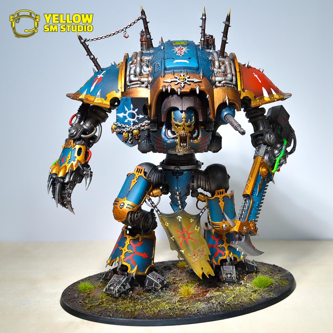 Chaos Knight Desecrator, Chaos Knights, Warhammer 40000, Pro