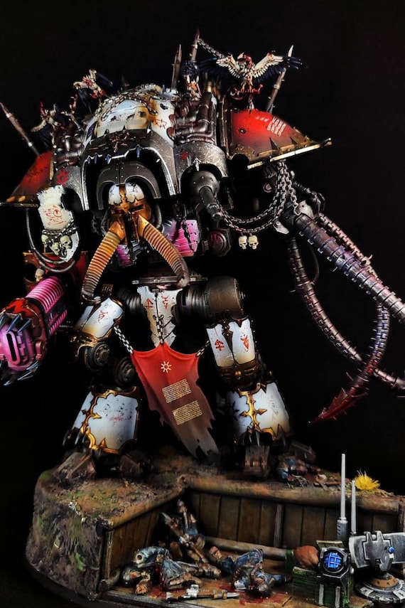 Chaos Knight Abominant, Chaos Knights, Warhammer 40000, Pro