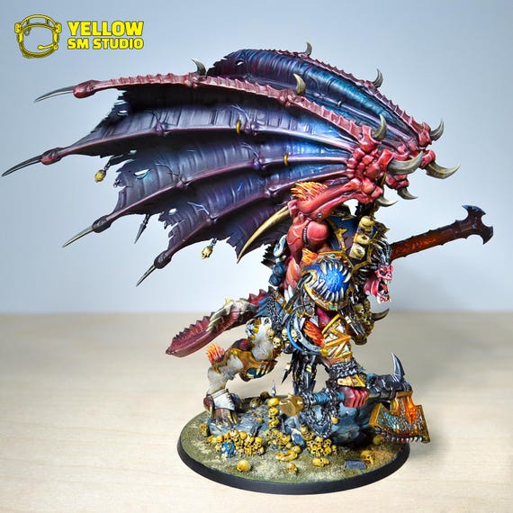 Warhammer 40,000 ワールドイーター アングロン ANGRON Warhammer 40K World Eaters Angron, Daemon Primarch of Khorne