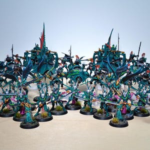 Exército Drukhari, Exércitos Xenos, Warhammer 40000, Serviço Completo de Pintura de Exércitos por Encomenda