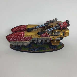 Commission Peinture - Caladius Grav-Tank Custodes Warhammer 40k - Pro Painted
