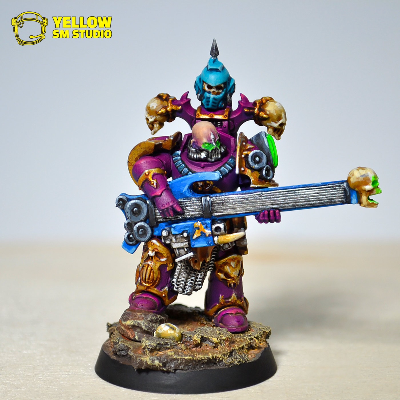 Bespoke Noise Marines 5 Models, Chaos Space Marines, Warhammer