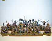 Kingdom of Bretonnia, Warhammer Old World, Full Army, Pro Painted