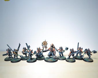Esercito Space Marine World Eaters Warhammer 40K – Miniature Dipinte Professionalmente