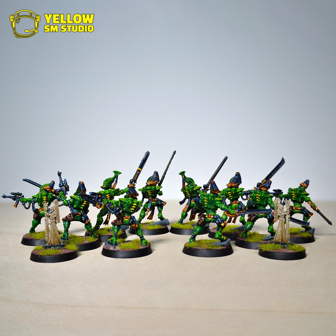 Khaine Snakes Bow x10 ウォーハンマー Warhammer Kill Team: Blades of Khaine, Aeldari, Xenos Armies, Warhammer