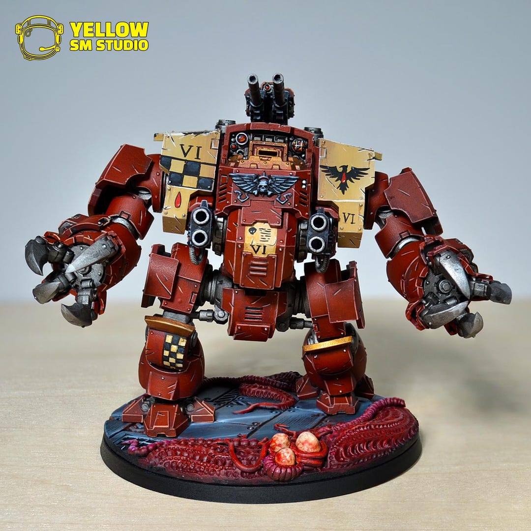 ウォーハンマー　スペースマリーン　バリストゥスドレッドノート BALLISTUS DREADNOUGHT