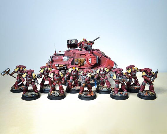 Space Marines Army Commission, Warhammer 40000, Full Army, Pro