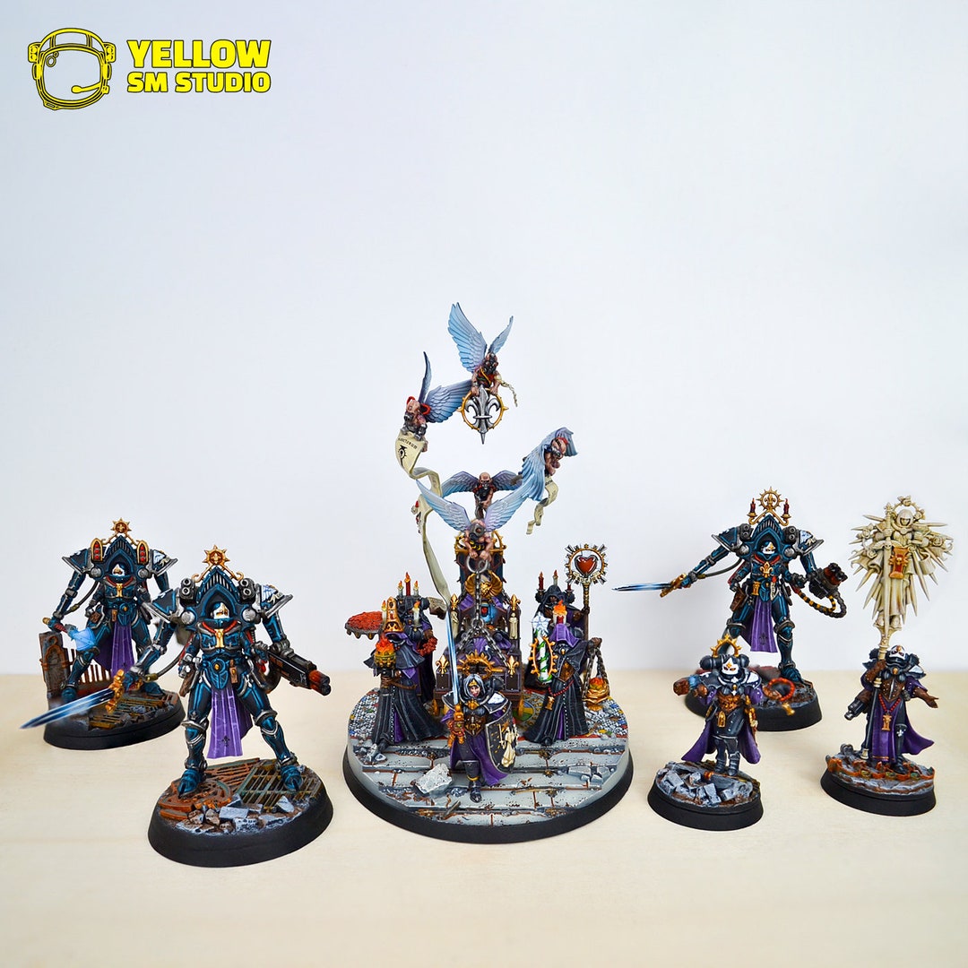 Adepta Sororitas Army, Warhammer 40000, Pro Painted - Etsy