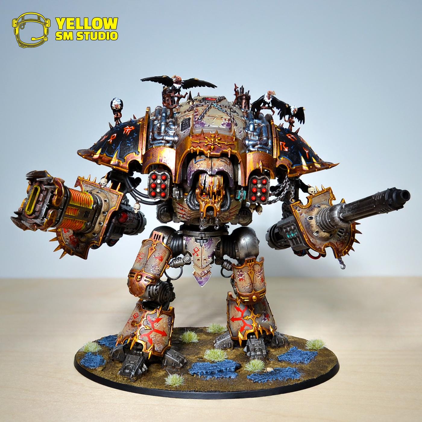 その他 Warhammer Chaos Knights Knight Ruinator Knight Ruinator, Chaos Knights, Armies of Chaos, Warhammer 40000