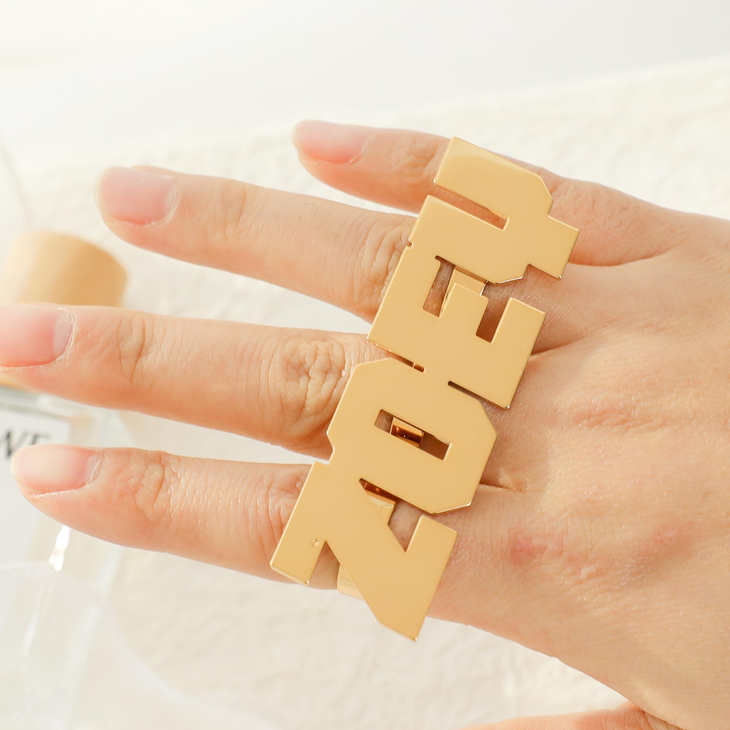 Custom 4 finger ring clearance