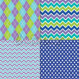20 Monster Inc Digital Papers 300 DPI Maximum Quality, monster inc scrapbooking, monster inc printables papers designs, instant download image 4